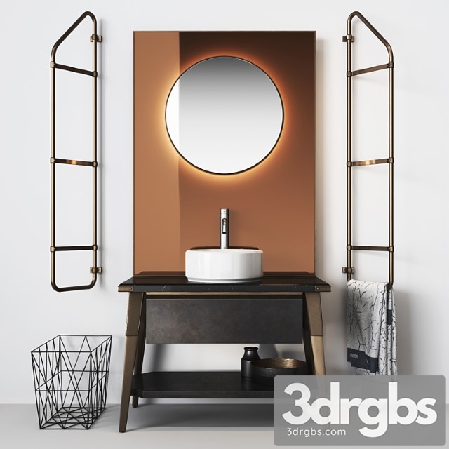 Diesel Scavolini Washbasin 3dsmax Download - thumbnail 1