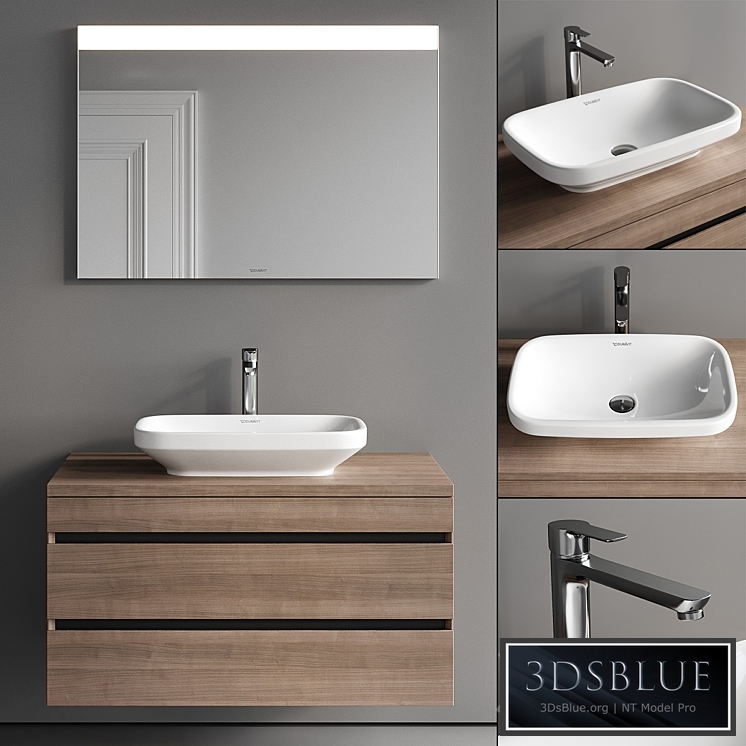 Duravit DuraStyle Vanity Unit Set 1 3DS Max - thumbnail 3