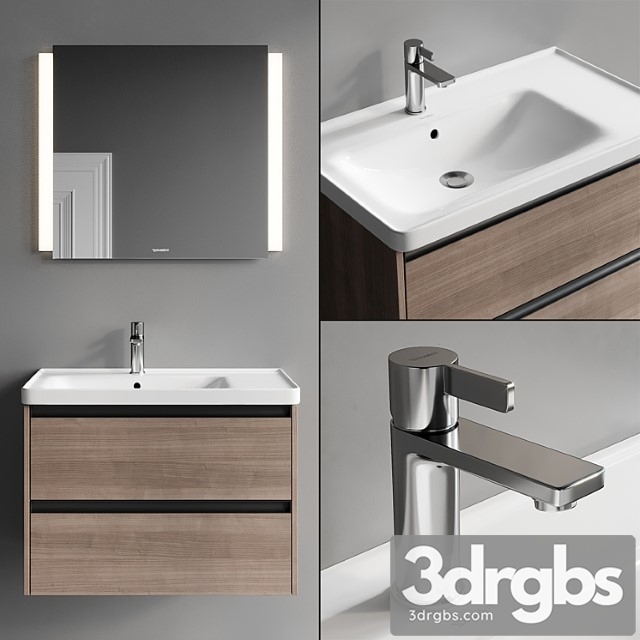 Duravit Ketho 2 Vanity Unit Set 3 - thumbnail 1