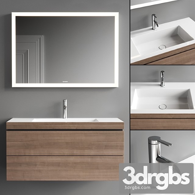 Duravit l Cube Vanity Unit Set 1 - thumbnail 1