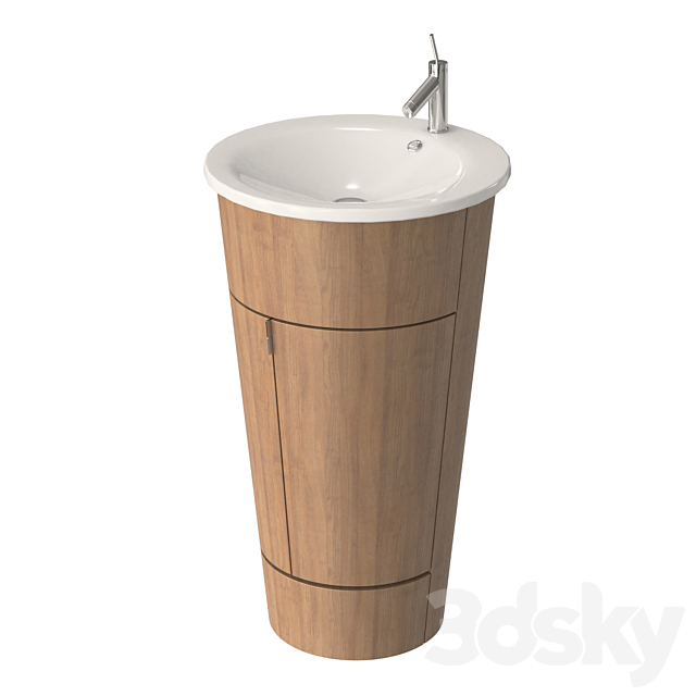 Duravit Starck 3DS Max Model - thumbnail 3