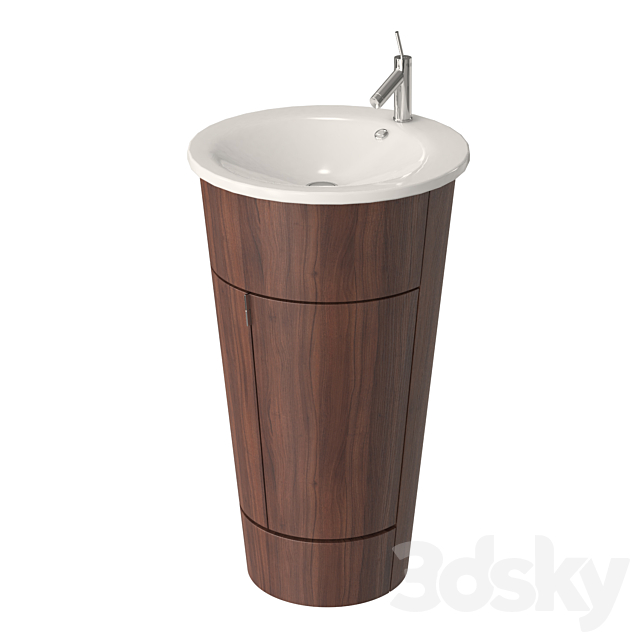 Duravit Starck 3DS Max Model - thumbnail 4