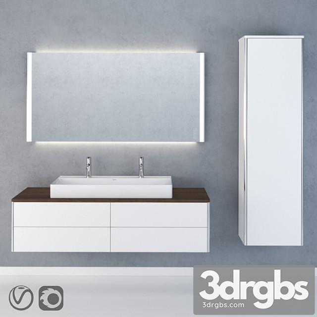 Duravit X Square 3dsmax Download - thumbnail 1