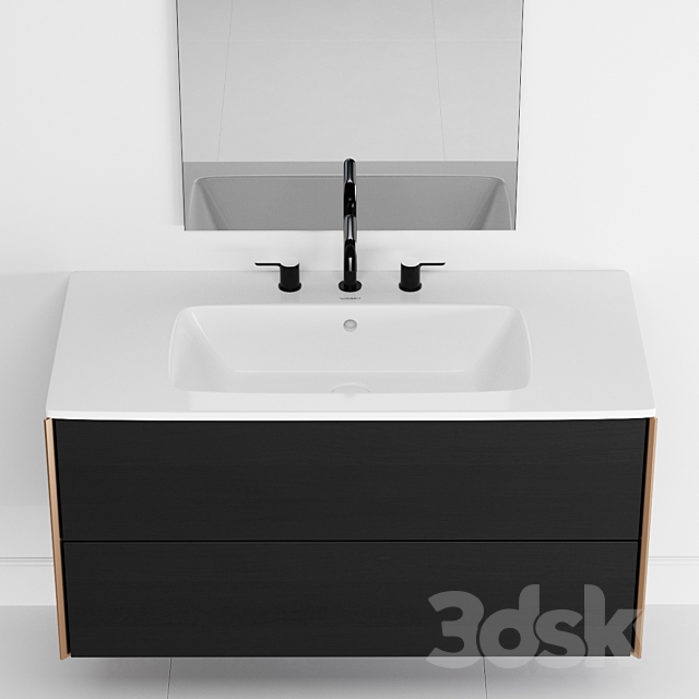 Duravit xvi 3DS Max Model - thumbnail 2