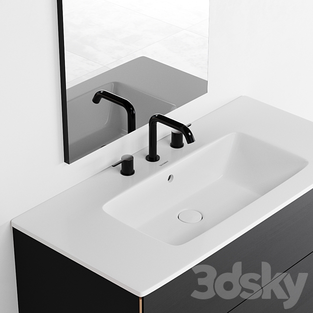 Duravit xvi 3DS Max Model - thumbnail 3