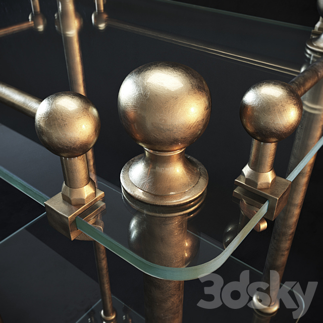 Eichholtz Bathroom Rack Devon 3ds Max - thumbnail 2