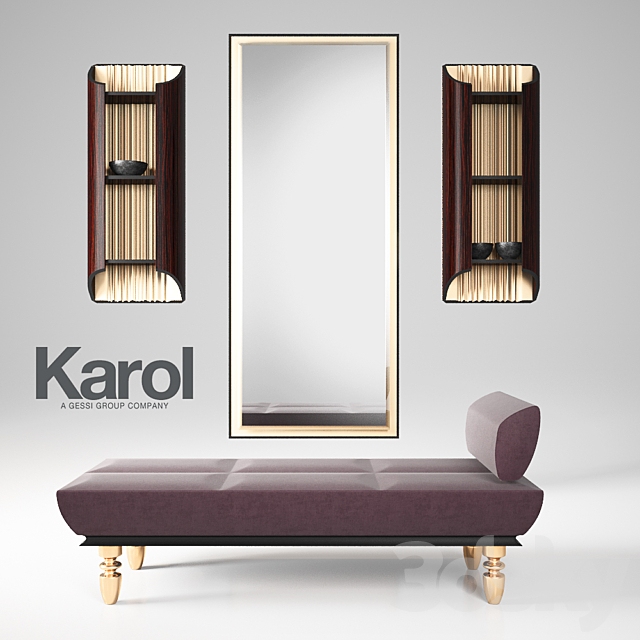 Furniture for bathrooms Karol Bania 3ds Max - thumbnail 2