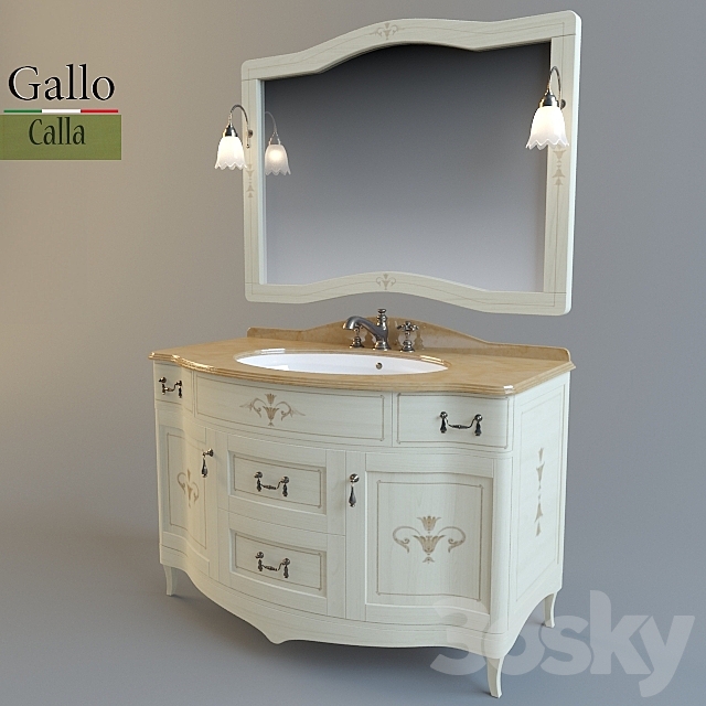 Gallo mobili 3ds Max - thumbnail 1