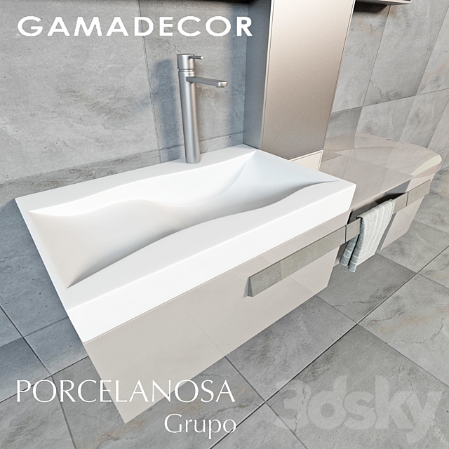 Gamadecor_Flow_Tortola 3ds Max - thumbnail 2