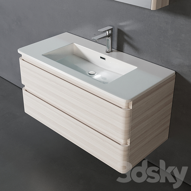 Gerona Bathroom Furniture 3ds Max - thumbnail 2