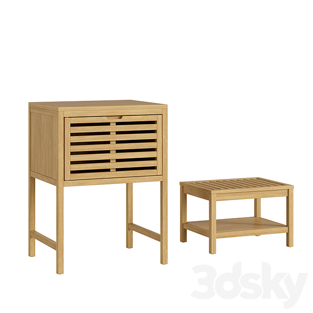 Haumea La redoute Bathroom furniture set # 01 3DS Max Model - thumbnail 5