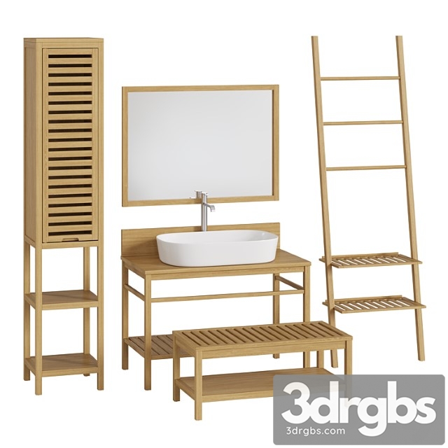 Haumea la redoute bathroom furniture set - thumbnail 1