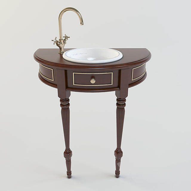 HERBEAU Console Bathroom 3ds Max - thumbnail 1