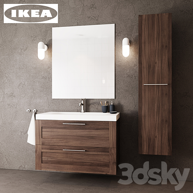 IKEA _ GODMORGON 3DS Max Model - thumbnail 1