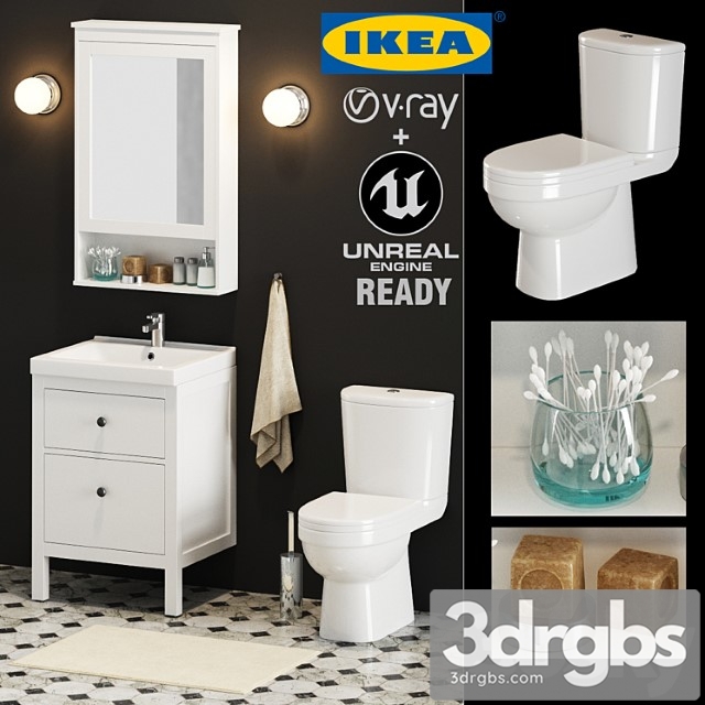 Ikea Bathroom 3dsmax Download - thumbnail 1