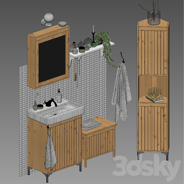 IKEYa_Silveron _ IKEA_Silveron 3DS Max Model - thumbnail 3