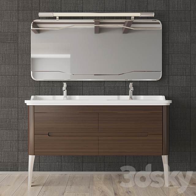 Kerasan Waldorf 150 Grohe 3ds Max - thumbnail 1