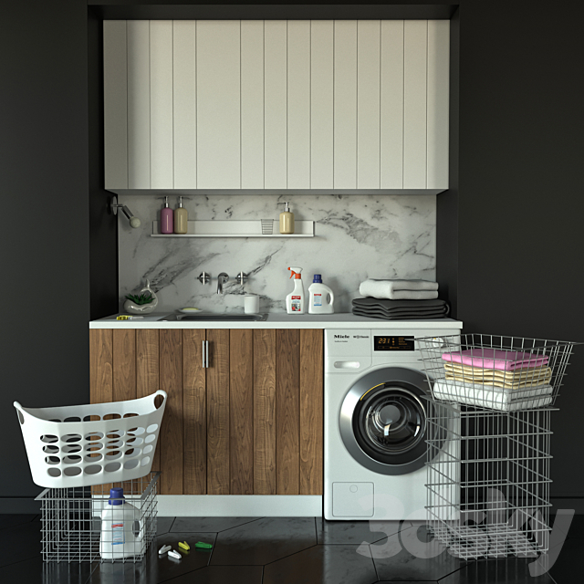 Laundry 3ds Max - thumbnail 1