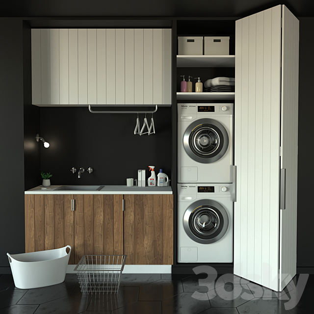 Laundry 3ds Max - thumbnail 1