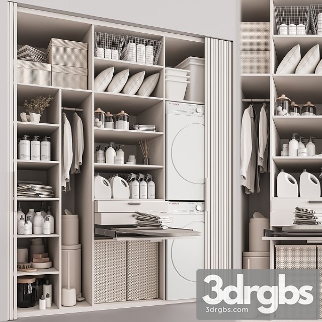 Laundry Room Vol 01 3dsmax Download - thumbnail 1