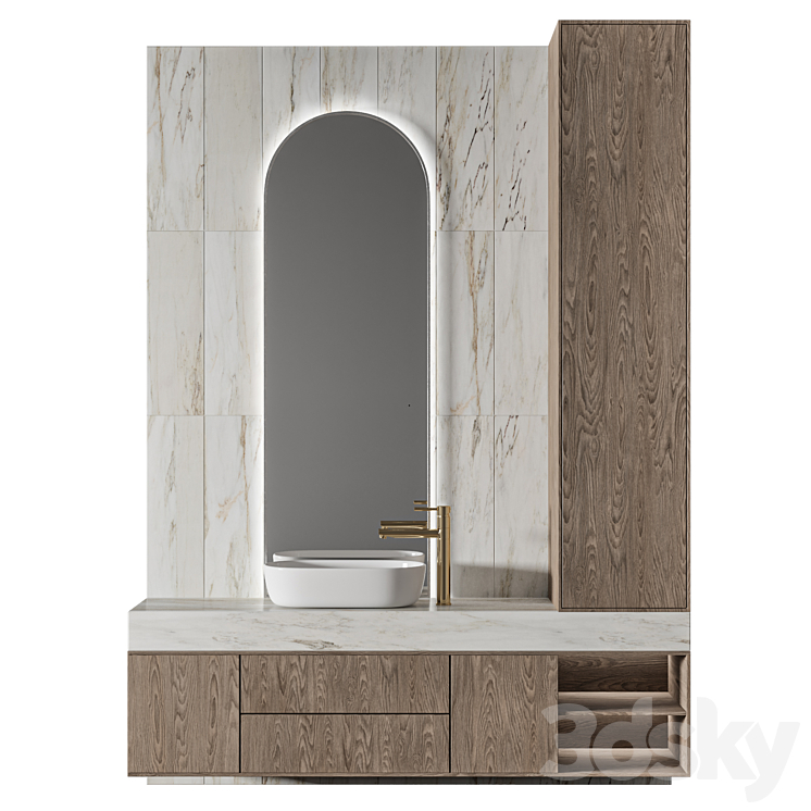 Luxury Bathroom 124 3DS Max - thumbnail 1