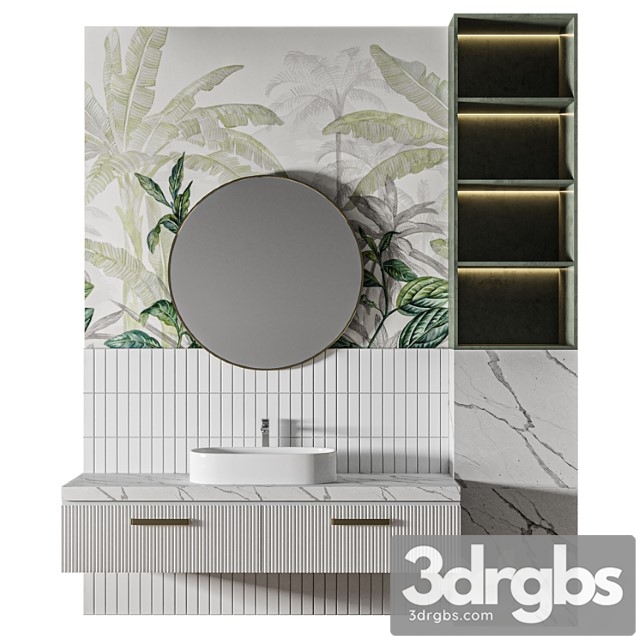 Luxury Bathroom 235 3dsmax Download - thumbnail 1