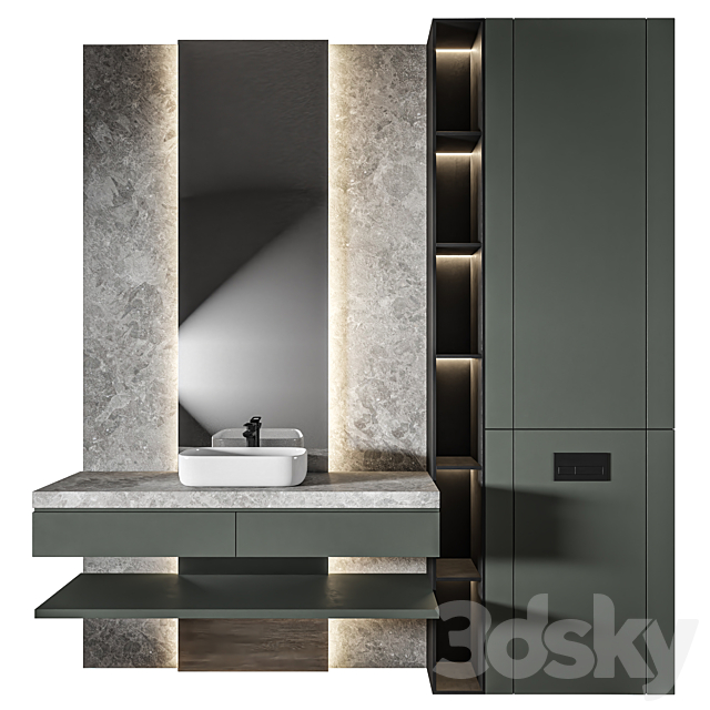 Luxury Bathroom 287 3ds Max - thumbnail 1