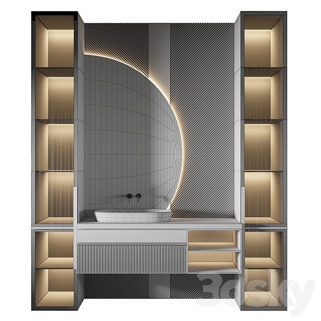 Luxury Bathroom 309 3ds Max - thumbnail 2