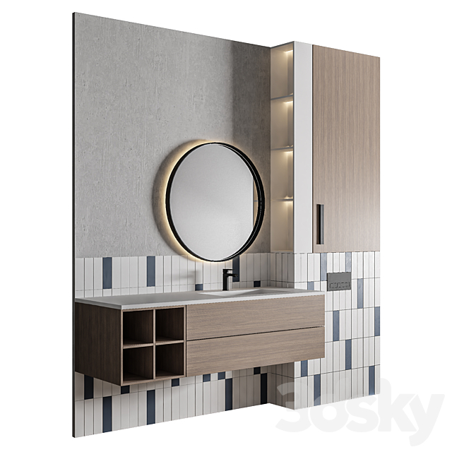 Luxury Bathroom 348 3ds Max - thumbnail 2