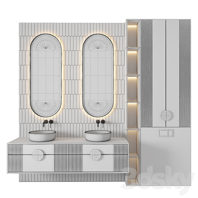 Luxury Bathroom 382 3ds Max - thumbnail 2