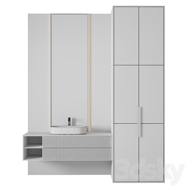 Luxury Bathroom 390 3ds Max - thumbnail 2