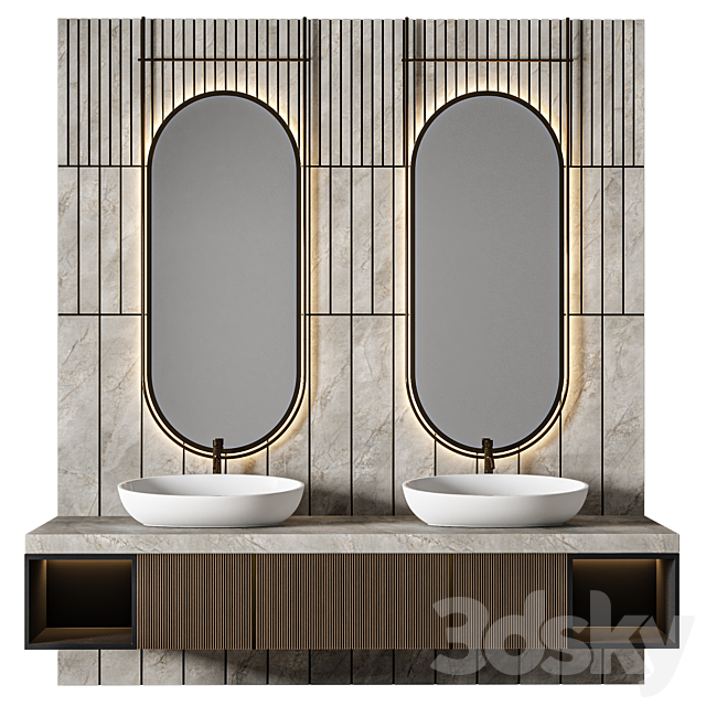 Luxury Bathroom 392 3ds Max - thumbnail 1