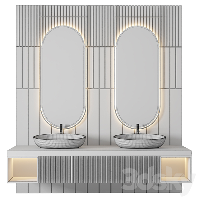 Luxury Bathroom 392 3ds Max - thumbnail 2