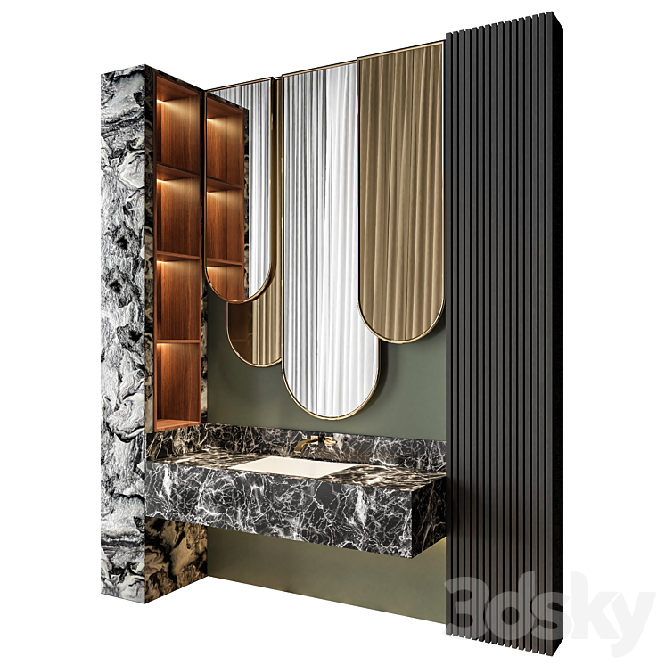 Luxury Bathroom 42 3DS Max - thumbnail 2