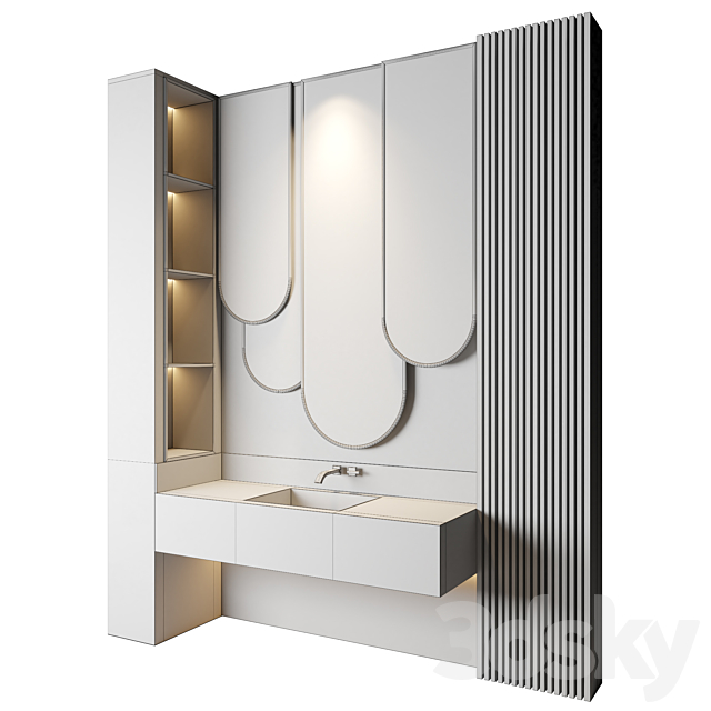 Luxury Bathroom 42 3DSMax File - thumbnail 4