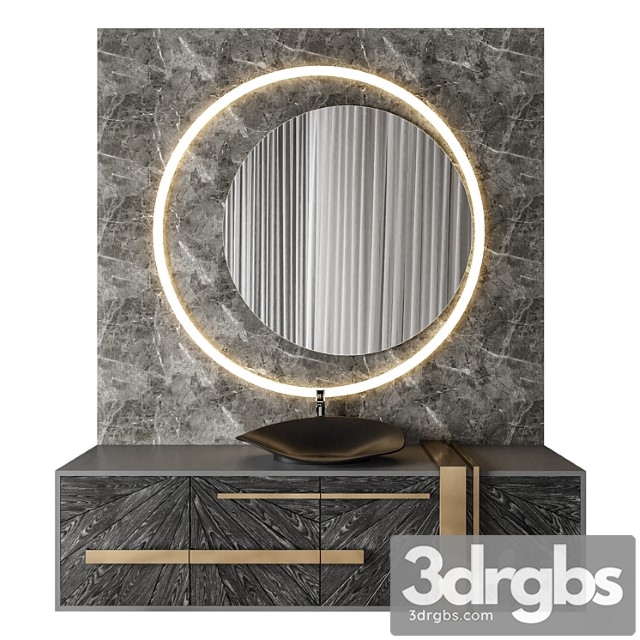 Luxury bathroom 47 3dsmax Download - thumbnail 1