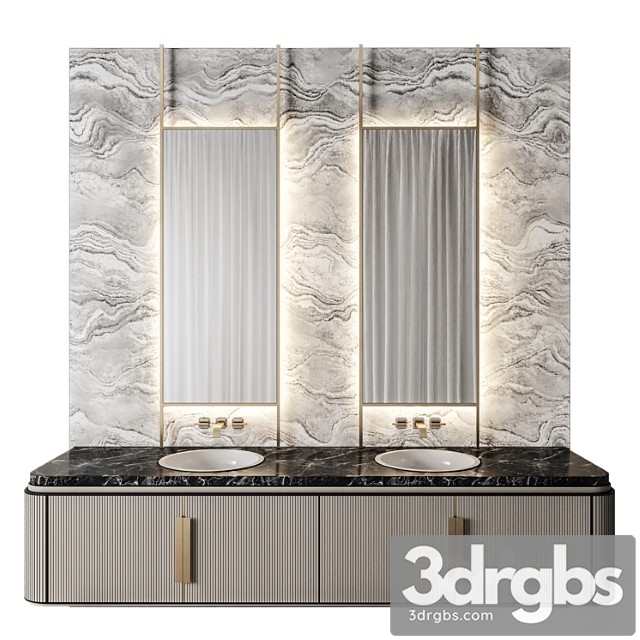 Luxury Bathroom 59 3dsmax Download - thumbnail 1