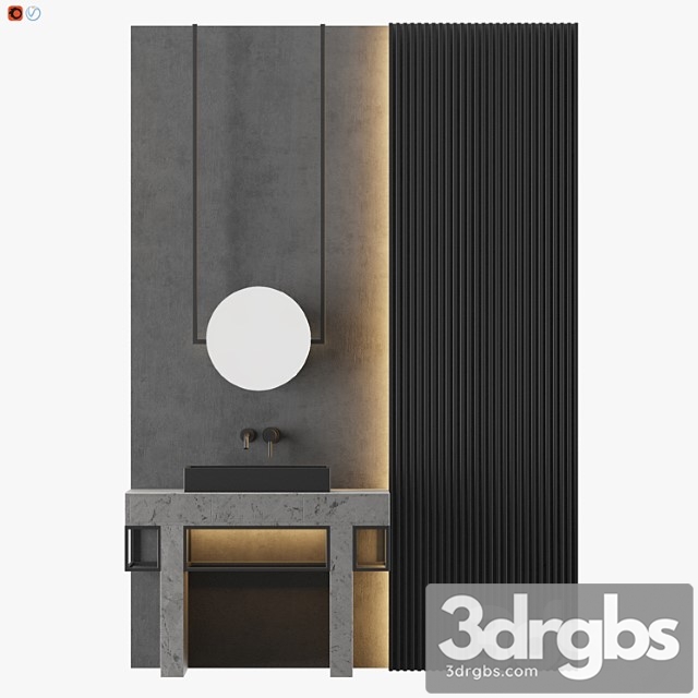 Modern Gray bathroom 19 - thumbnail 1