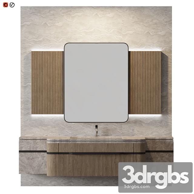 Ontolo Bathroom 3dsmax Download - thumbnail 1