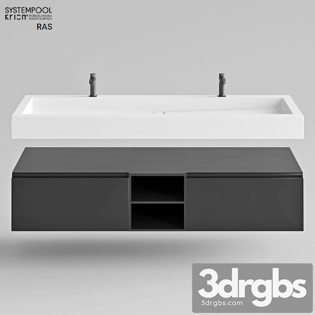 Porcelanosa Krion Ras Series 3dsmax Download - thumbnail 1