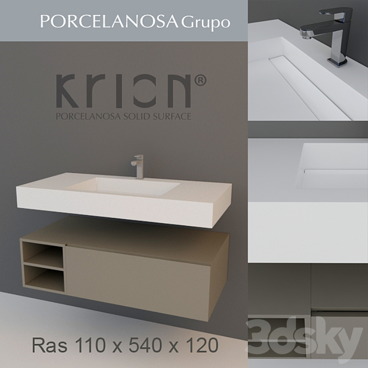 PORSELANOSA Grupo KRION Ras 3DS Max - thumbnail 1