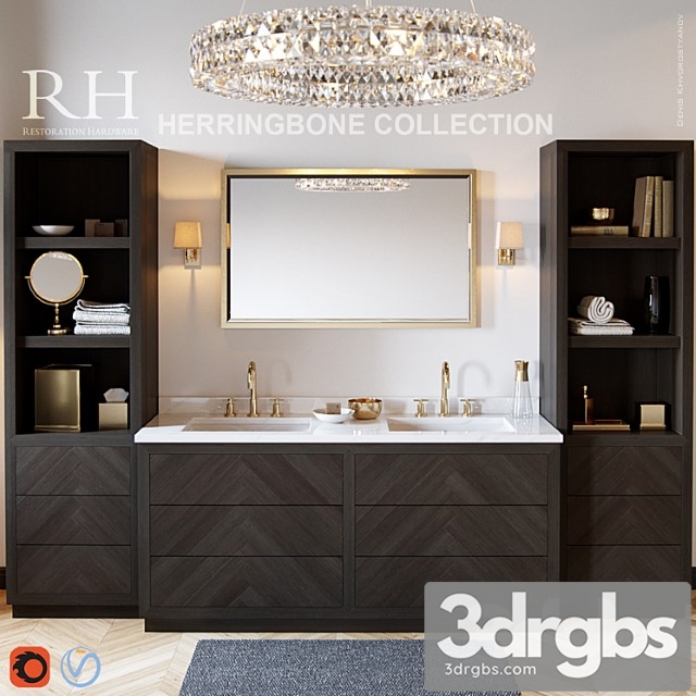 Rh Herringbone Collection 3dsmax Download - thumbnail 1