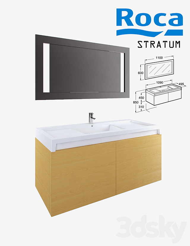 Roca “Stratum” 3ds Max - thumbnail 1