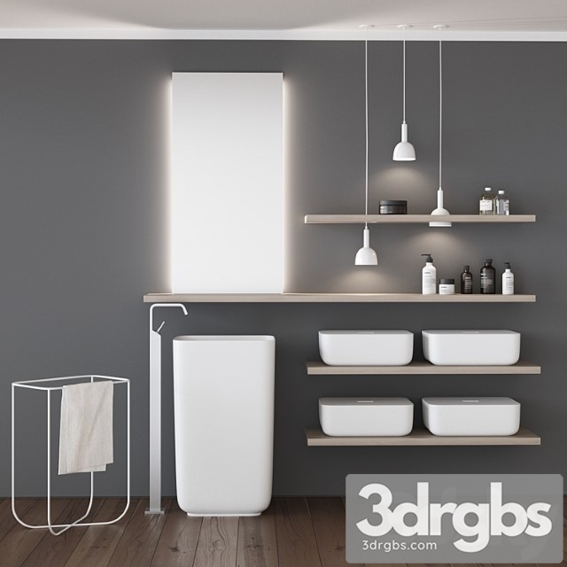 Set 3 Scavolini Qi 3dsmax Download - thumbnail 1