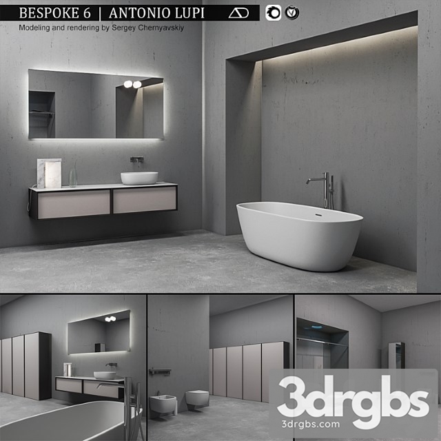 Set Bespoke 6 3dsmax Download - thumbnail 1