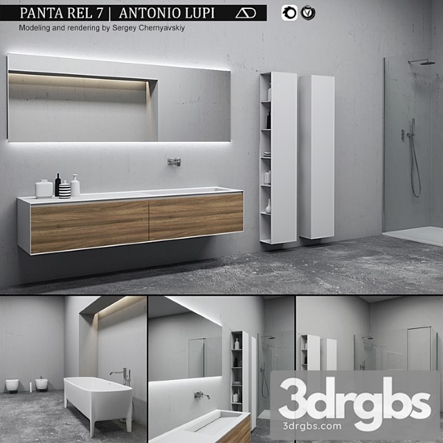 Set Panta Rel 7 3dsmax Download - thumbnail 1