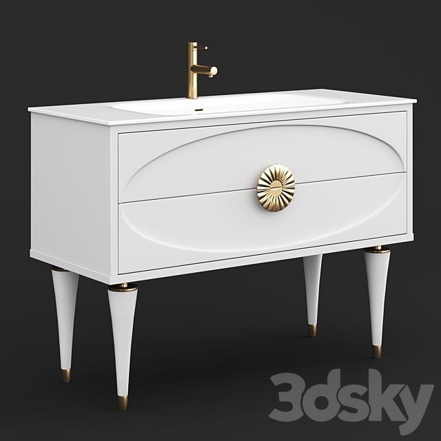 sideboard Opadiris Ibica 1200 3ds Max - thumbnail 1