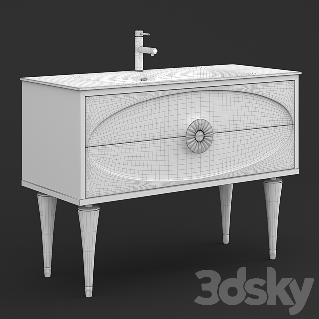 sideboard Opadiris Ibica 1200 3ds Max - thumbnail 2