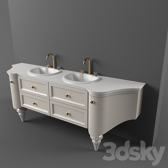 sink 3DS Max Model - thumbnail 1