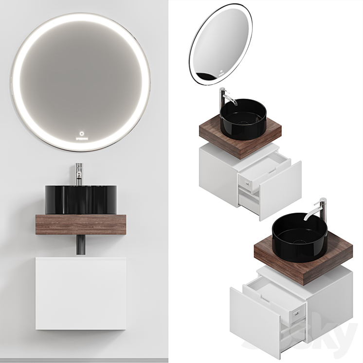 Stworki Olborg 50\/60\/80 and Malme mirror 3DS Max - thumbnail 2